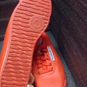 Classic Reebok Bright Red Sneakers